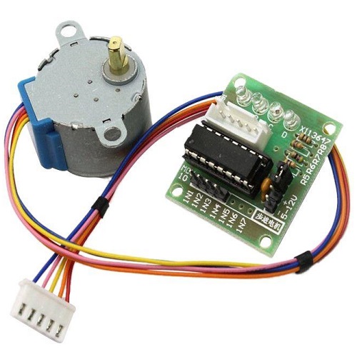 Small Stepper Motor With Driver Board